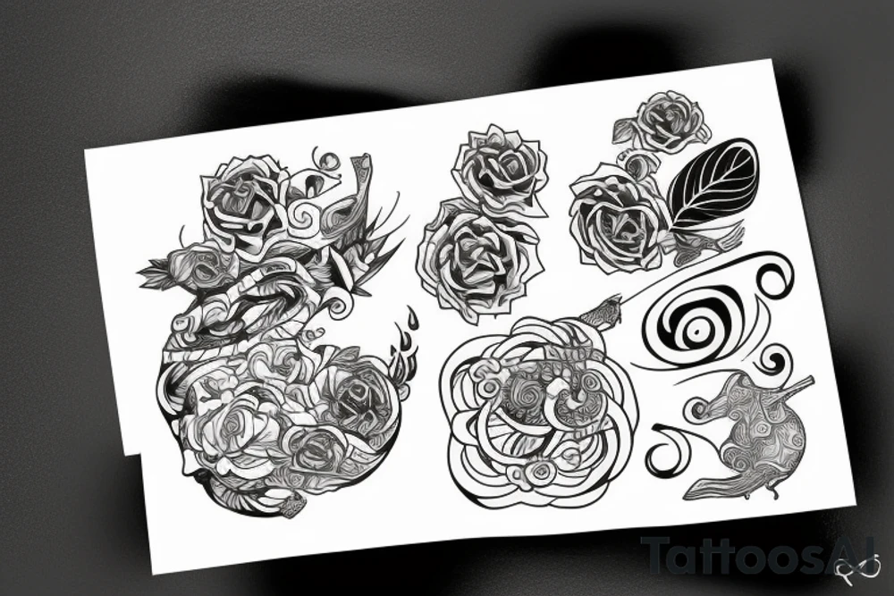 cosmodelic tattoo idea