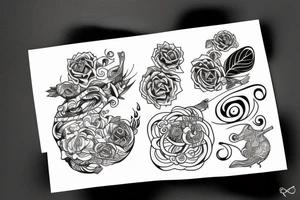 cosmodelic tattoo idea
