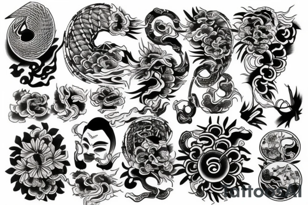 traditional Japanese tattoo tattoo idea