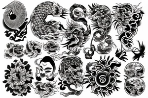 traditional Japanese tattoo tattoo idea
