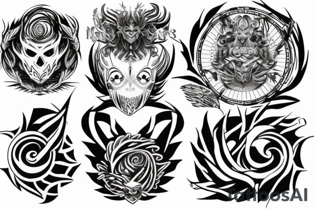 Omega symbol tattoo idea