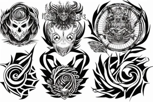 Omega symbol tattoo idea