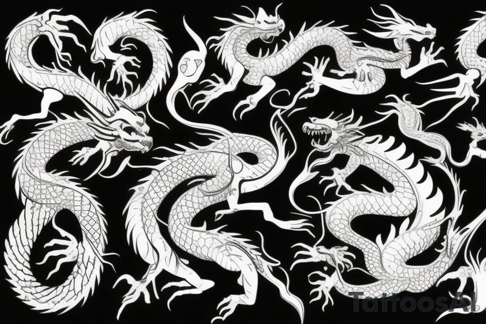 dragon tattoo idea