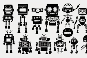 Robot mechanisms tattoo idea