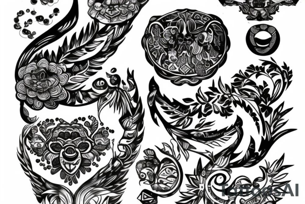 Ukraine tattoo idea