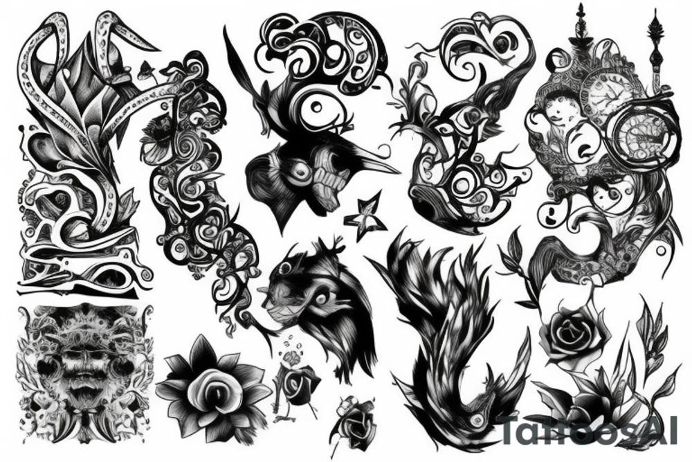 Adult tattoo idea
