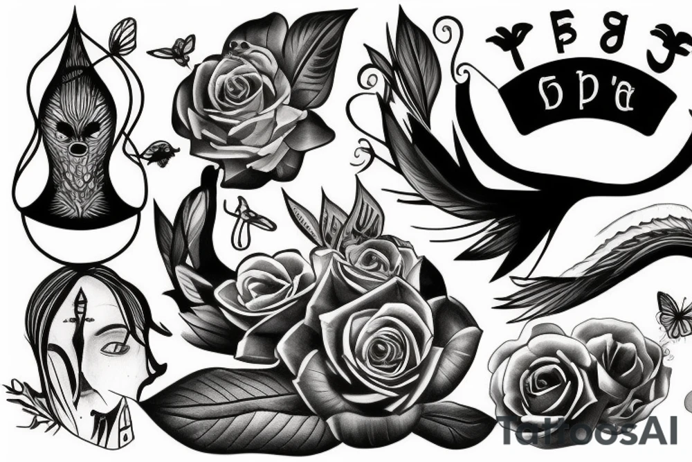 Adult tattoo idea