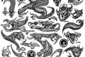 Dacians draco tattoo idea