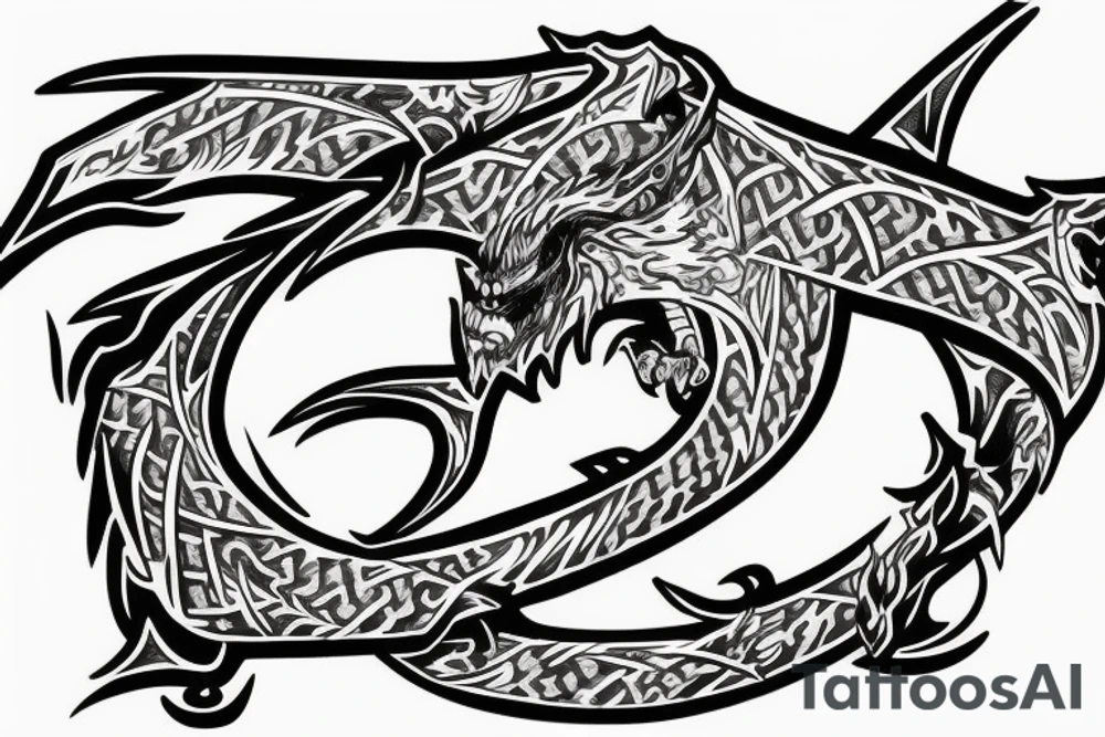 Dacians draco tattoo idea