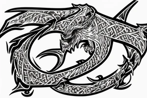 Dacians draco tattoo idea