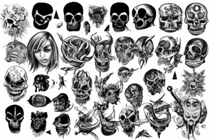 controlling my inner demons tattoo idea