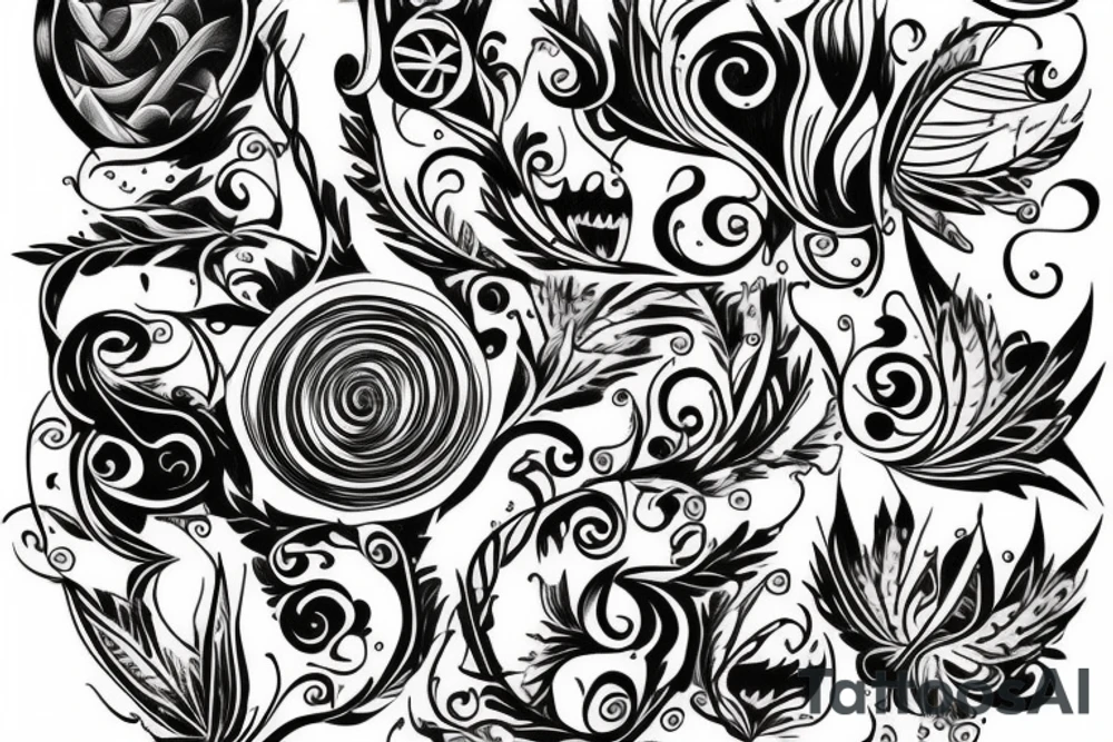 Art for chest tattoo idea