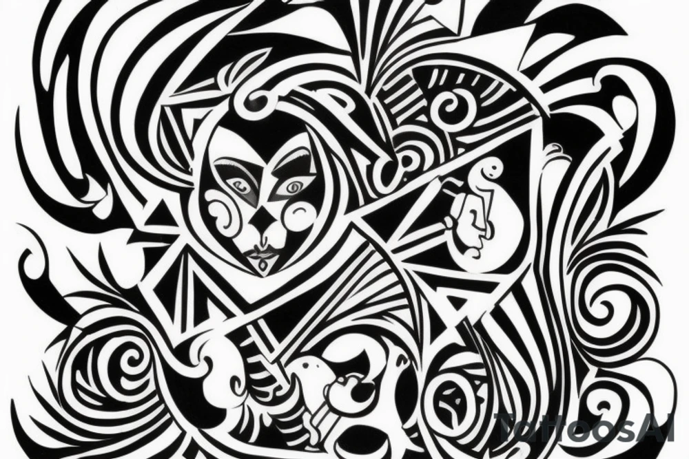 Art for chest tattoo idea