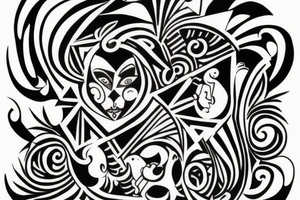 Art for chest tattoo idea
