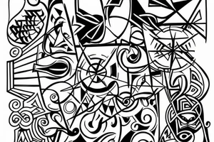 Art for chest tattoo idea