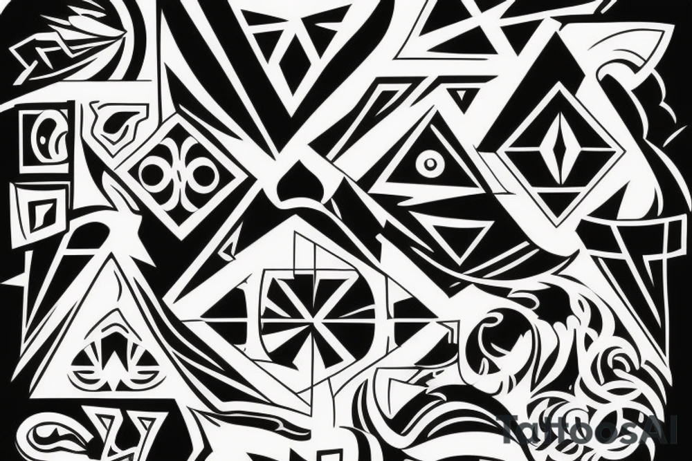 Art for chest tattoo idea