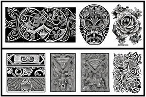 Art for chest tattoo idea