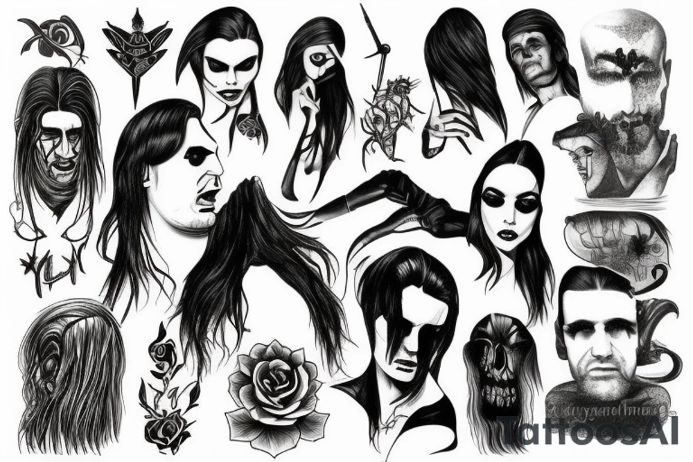 Peter Steele tattoo idea