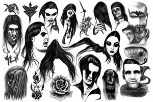 Peter Steele tattoo idea