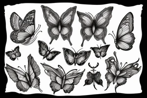 Mariposa tattoo idea