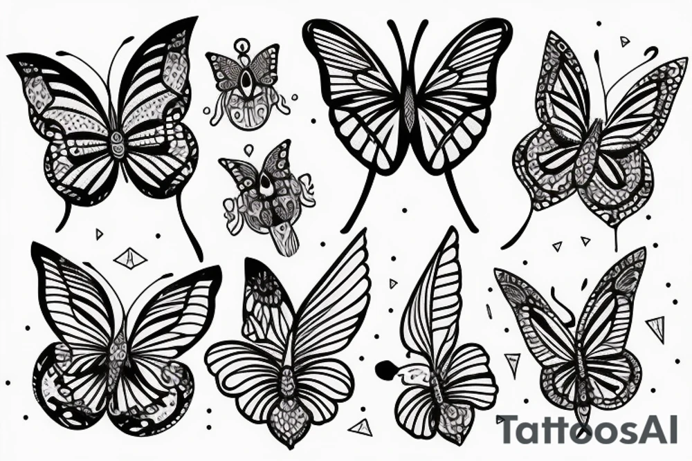Mariposa tattoo idea
