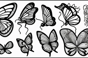 Mariposa tattoo idea