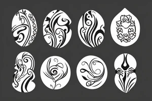 tall, feminine design that would go on my back tattoo idea