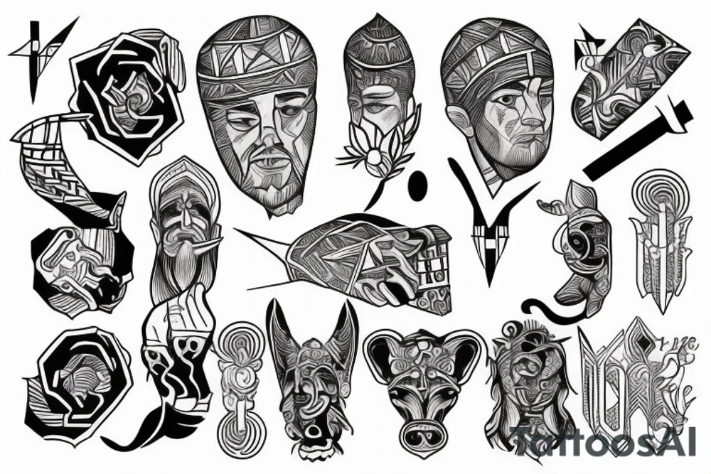 Daniel from the bible tattoo idea