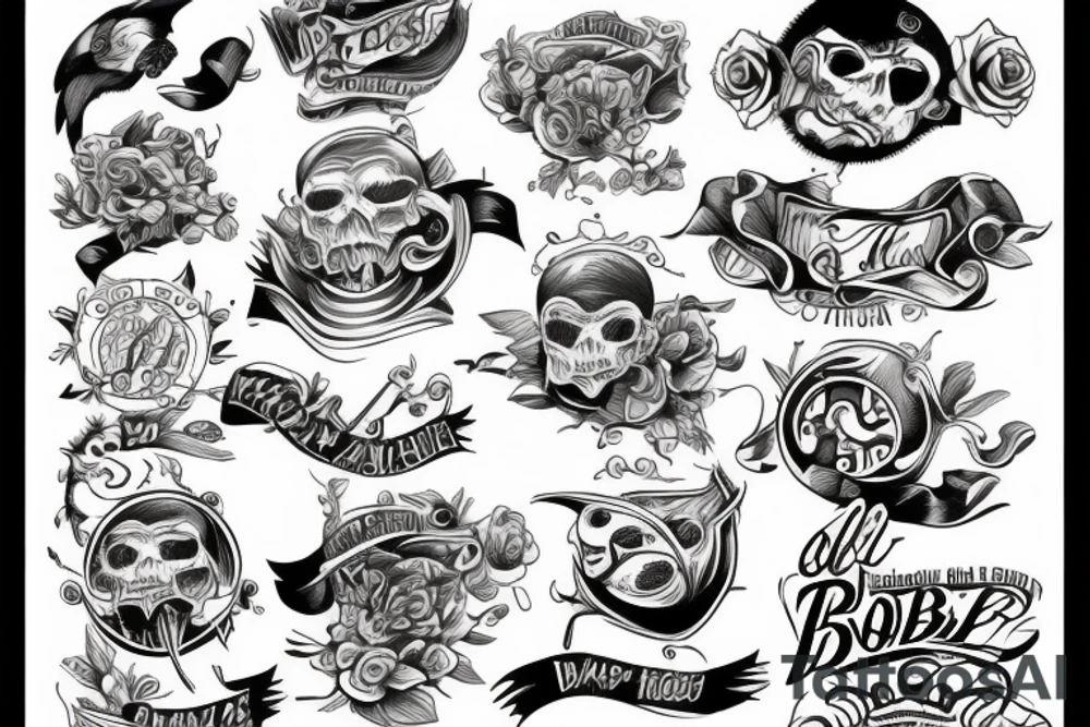 bobber tattoo idea