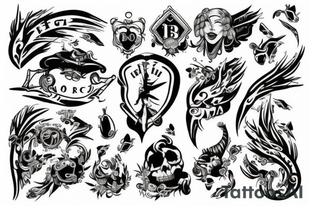 bobber tattoo idea