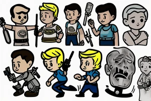 Vault boy tattoo idea