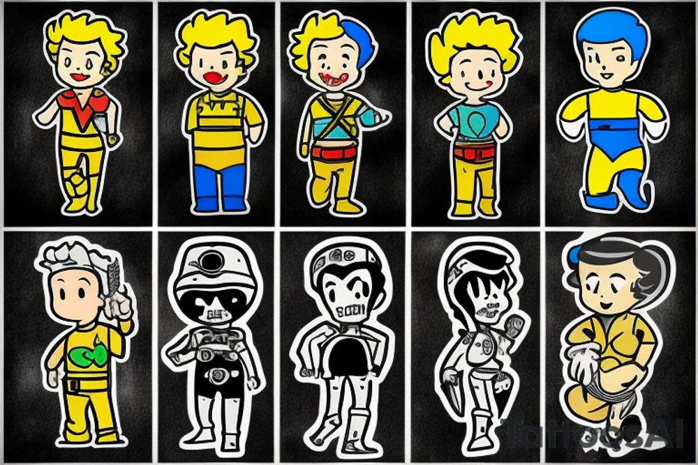 Vault boy tattoo idea