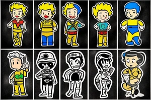 Vault boy tattoo idea