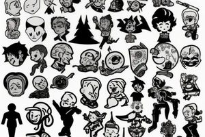 Vault boy tattoo idea