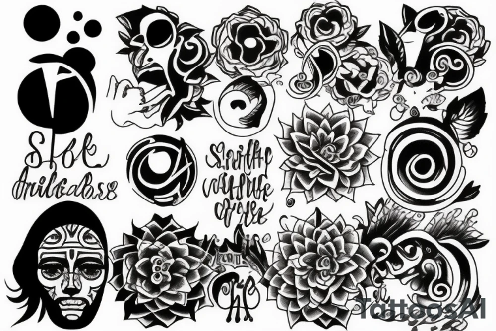 Mindfulness tattoo idea