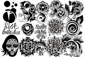 Mindfulness tattoo idea