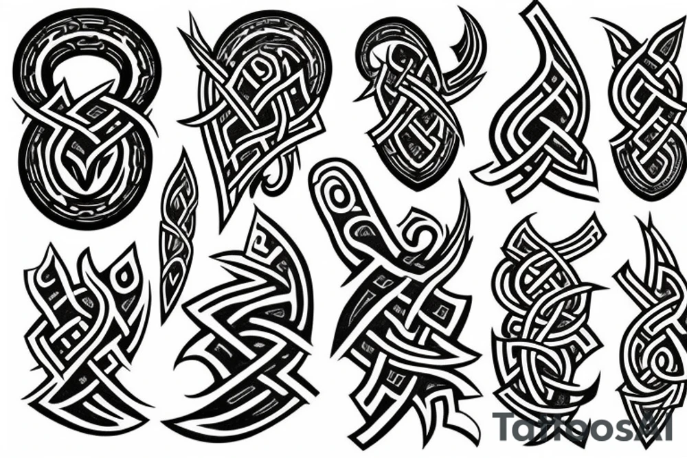 Norse runes tattoo idea