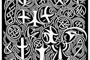 Norse runes tattoo idea