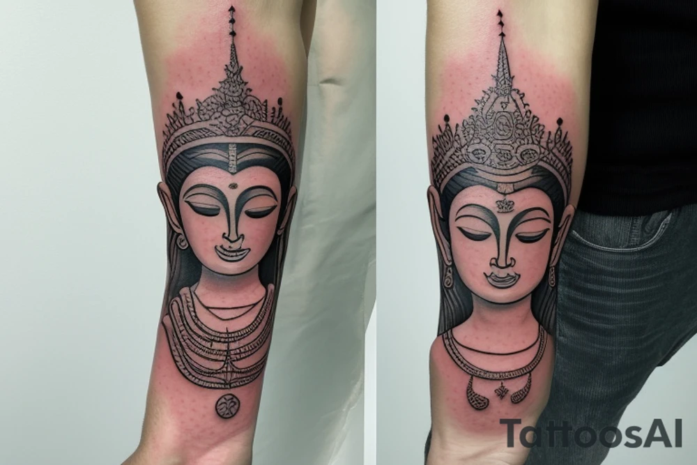 buddism sansara balance tattoo idea