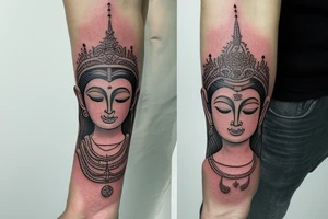 buddism sansara balance tattoo idea