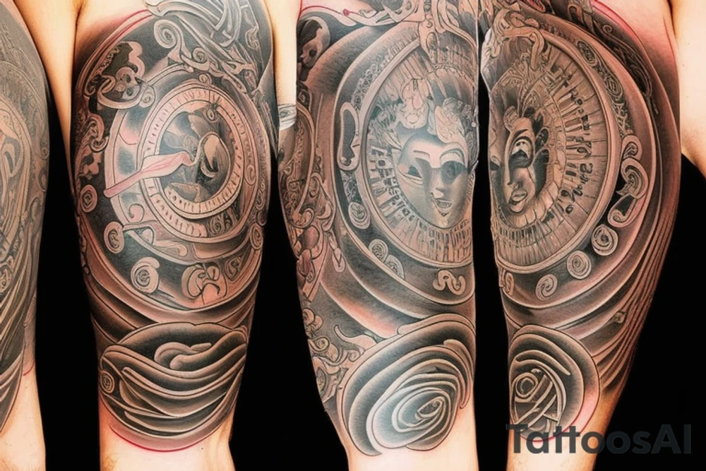 buddism sansara balance tattoo idea