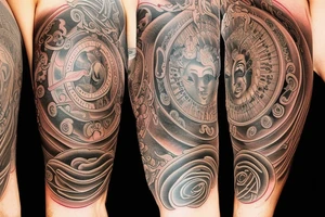 buddism sansara balance tattoo idea