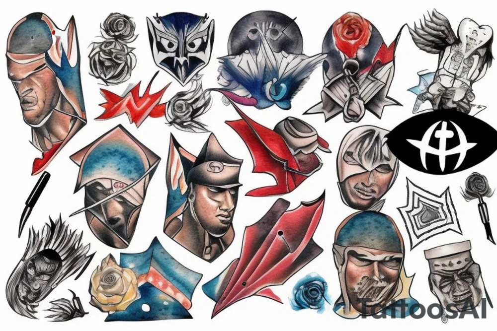 triceforce tattoo idea