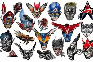 triceforce tattoo idea