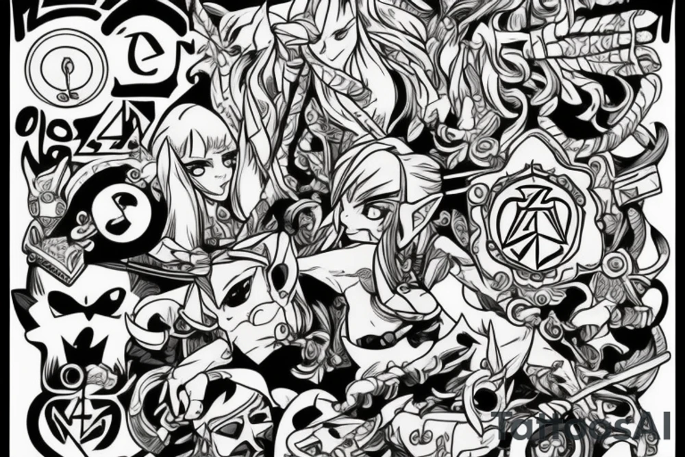 zelda tattoo idea