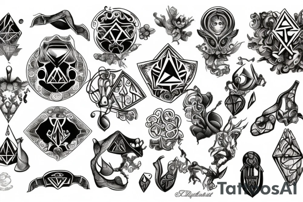 zelda
stainglass tattoo idea