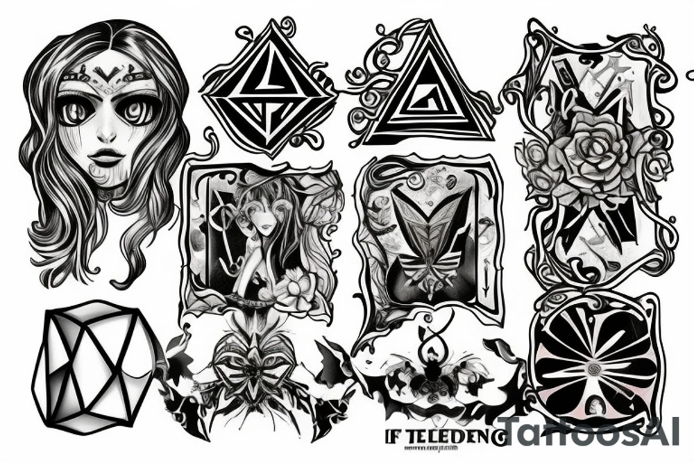 zelda
stainglass tattoo idea