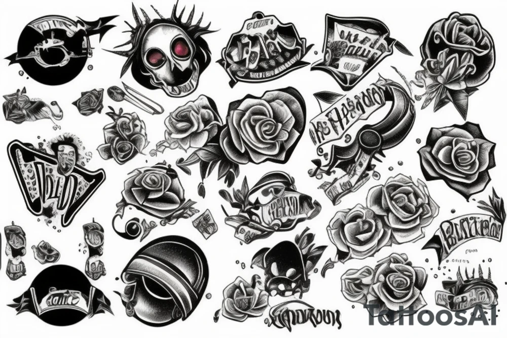 bomb tattoo idea