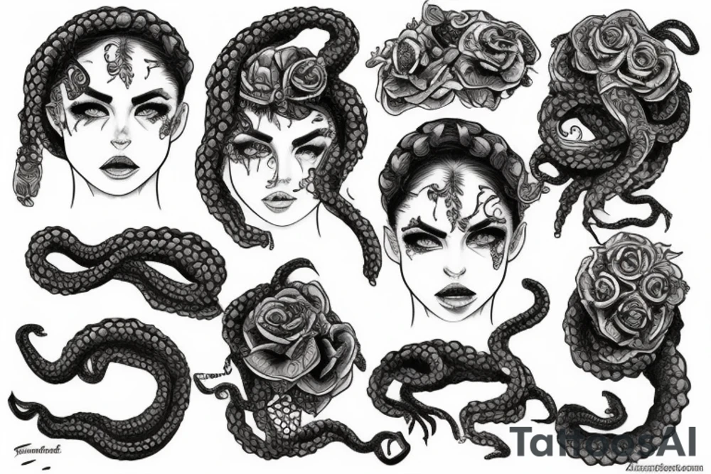 Medusa tattoo idea