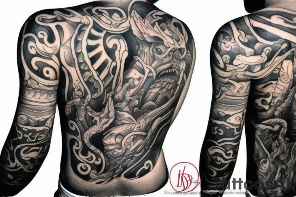 Drakkar on the shoulder tattoo idea